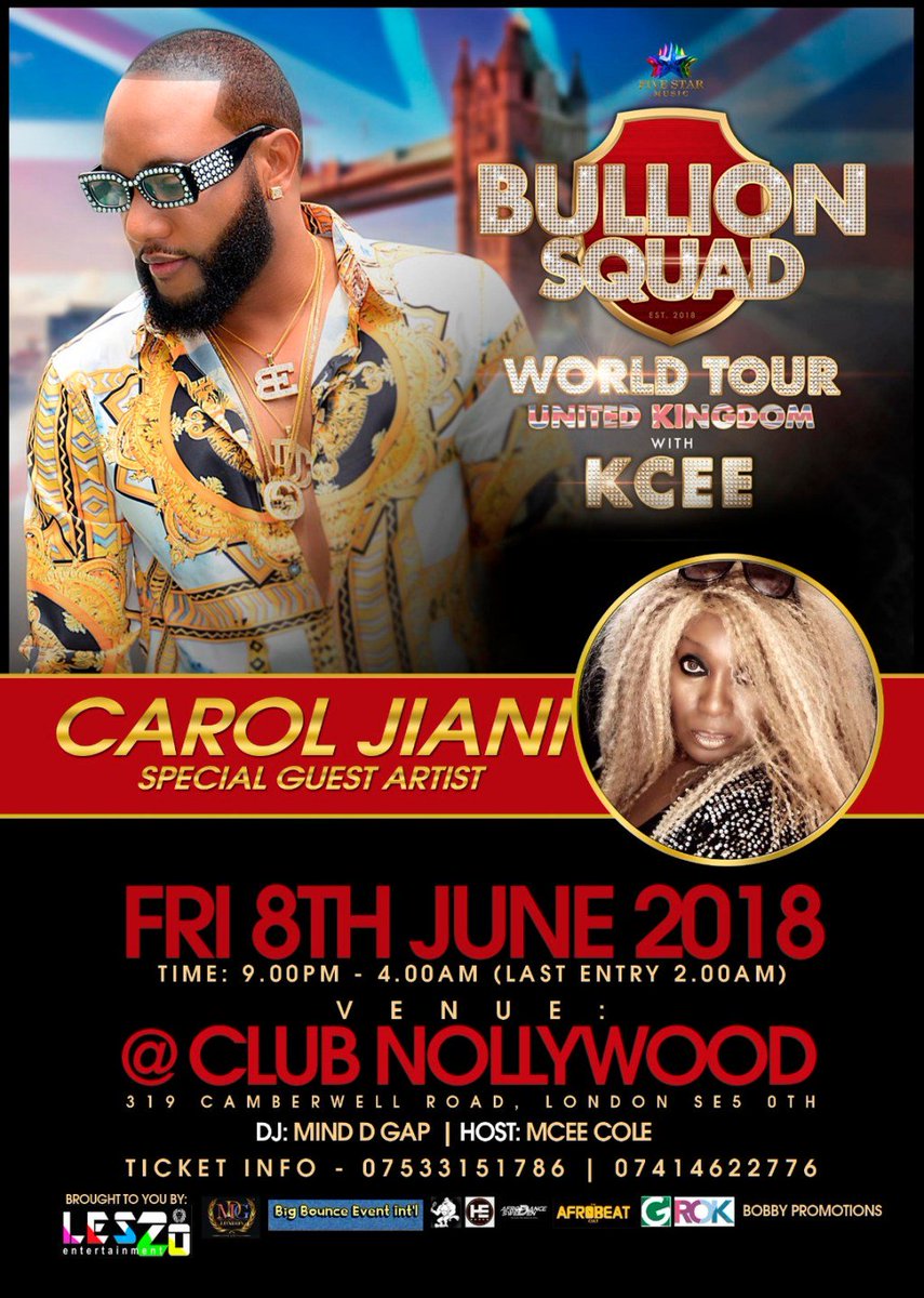 carol jiani (@caroljiani2) on Twitter photo Bullion Squad World Tour – Carol Jiani (Confirmed) basebaba.com/bullion-squad-… Bullion Squad World Tour – Carol Jiani (Confirmed) basebaba.com/bullion-squad-…