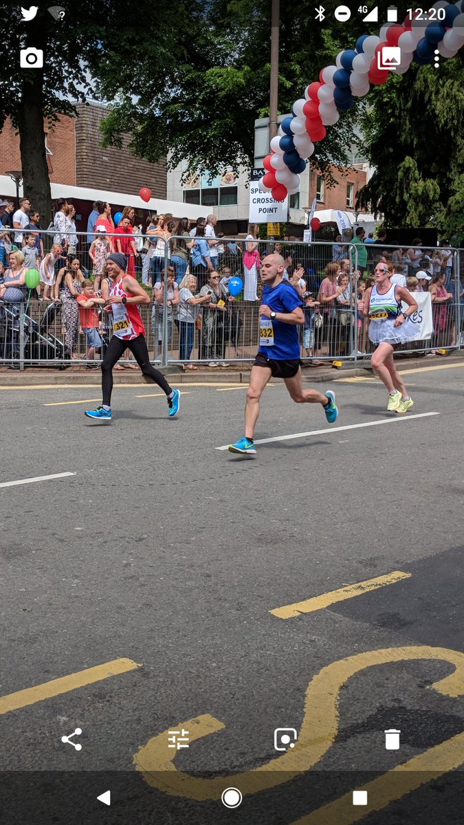 GHHCharity's tweet image. Congratulations to our first Good Hope Hospital Charity runner who has just crossed the finish line! #greatmidlandsfunrun