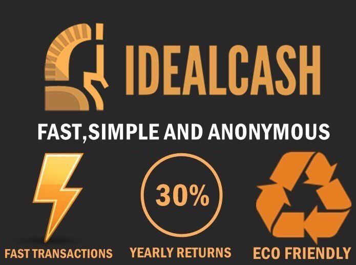 $DEAL - ATH OF 44sats - currently 17 Sats ✅ 3 exchanges &amp; more coming ✅ a only 5bn TOTAL supply ✅ Literally instant transfers ✅ Fully working desktop &amp; Android staking wallet - 30% yearly. Card coming soon - Great project DYOR idealcash.io #idealcash #crypto