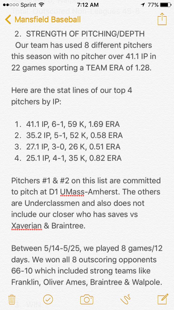 JoeBreenRBI's tweet photo. While I believe in the committee's ability to select the best teams, I owe it to my @MHSHornetBASEBL boys to fight for them as this is what they worked so hard for.
  
In 2015, after 1st season at MHS, I decided to go to Super 8 selection meeting to see what it was all about... https://t.co/BtEx7dz67z