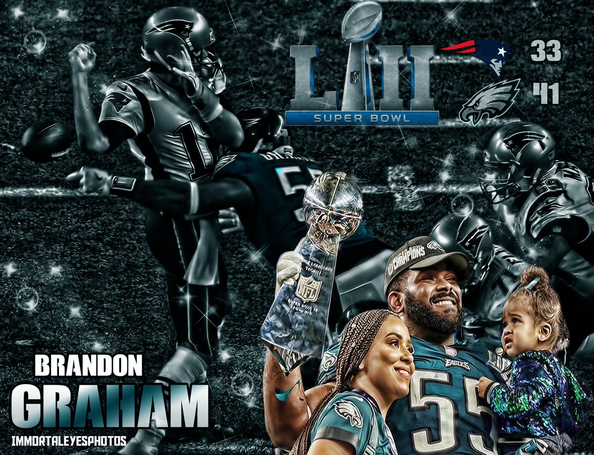 monarch75lb's tweet photo. Brandon Graham Superbowl 52 Champion! @brandongraham55  @__jct_ https://t.co/4QFtZFP3QQ
