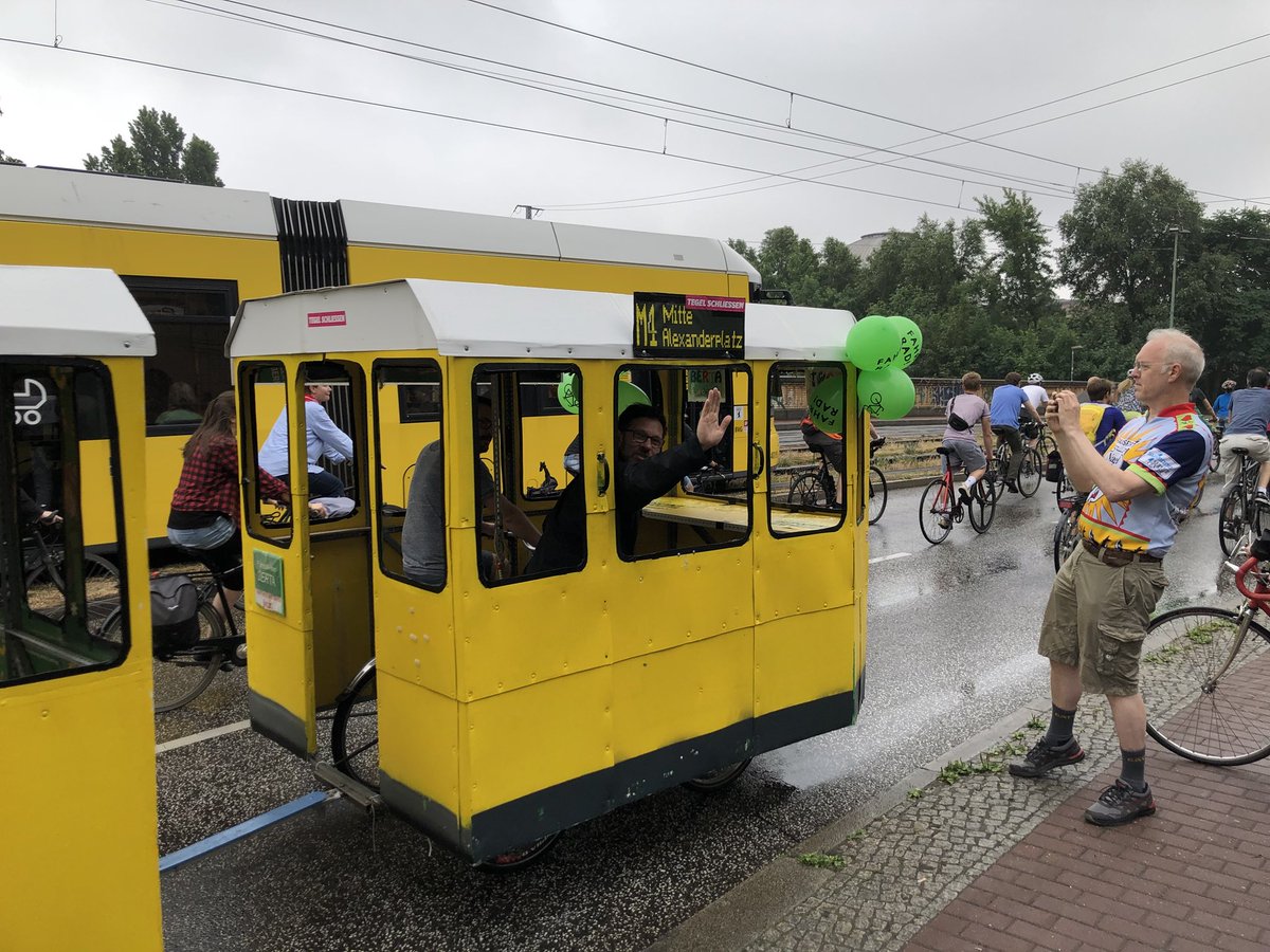 #Fahrradsternfahrt18 #prenzlauerallee