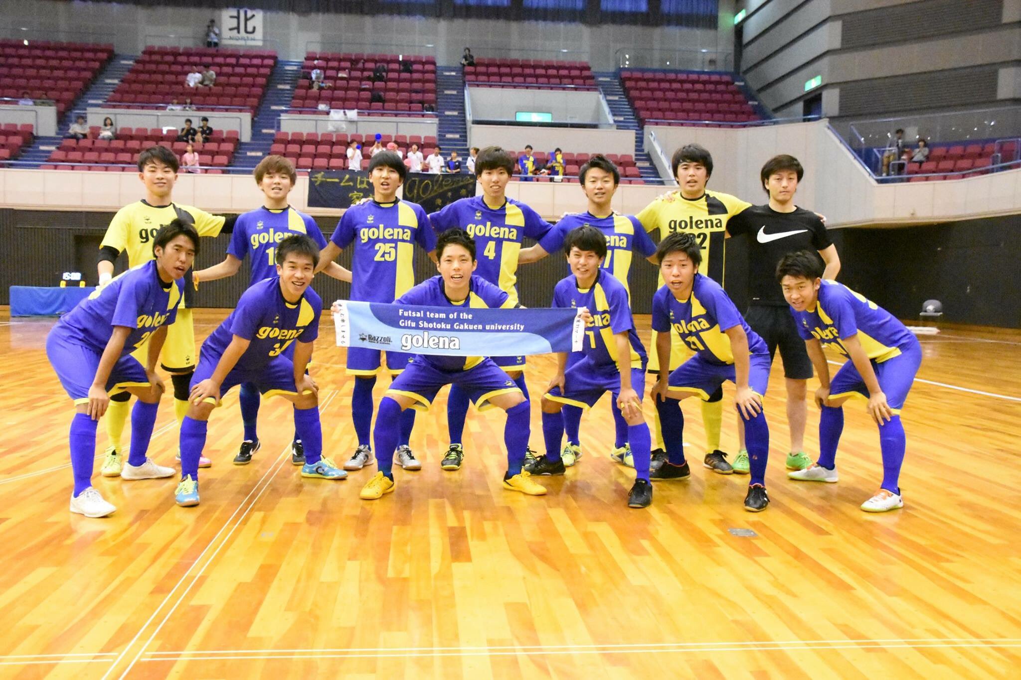 岐阜聖徳学園大学フットサル部golena on Twitter "東海予選2日目 準決勝vs愛知学院大学ART 1