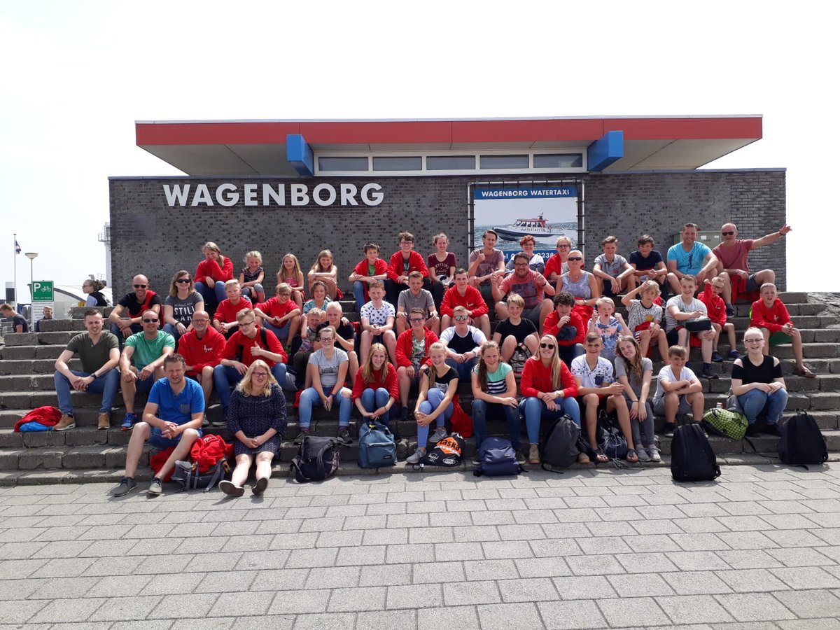 Het zit er bijna op.. Het was een fantastisch jeugdweekend op #schiermonikoog