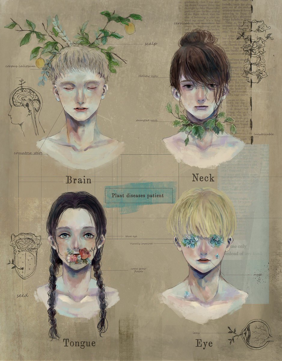 まくらくらま BOTANICAL DISEASE 植物患者　限定ペーパー付き m27073047611_1.jpg?1749400325
