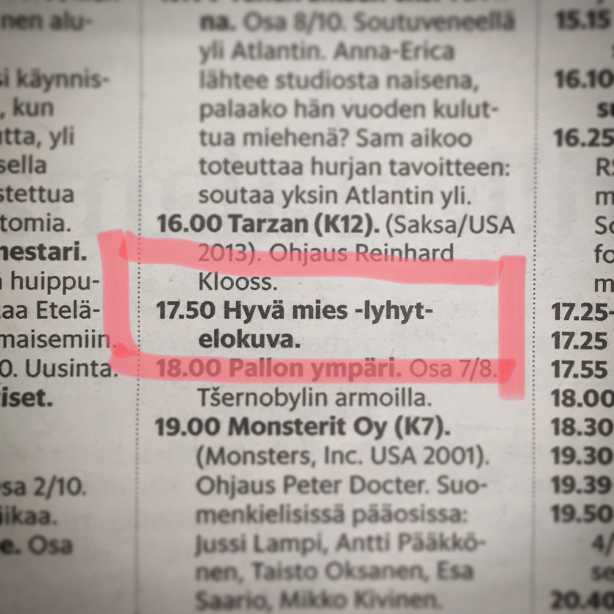 #Hyvämies tänään klo 17.50 Nelosella.