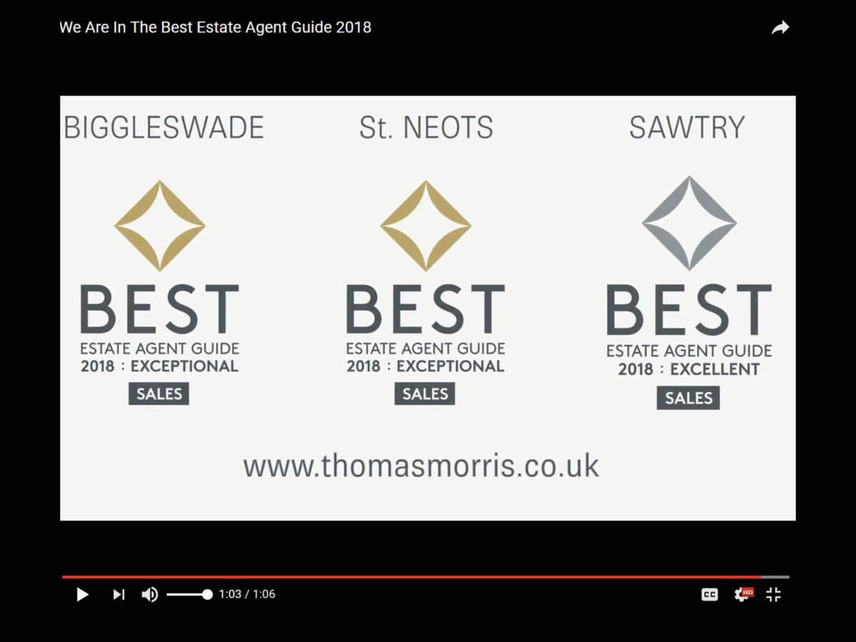 SimonLBradbury's tweet image. We&apos;re Featured in the #BestEstateAgentGuide 2018 supported by @Rightmove and @propacad . 
Check out why here...
youtu.be/4qkkPWjrxlQ