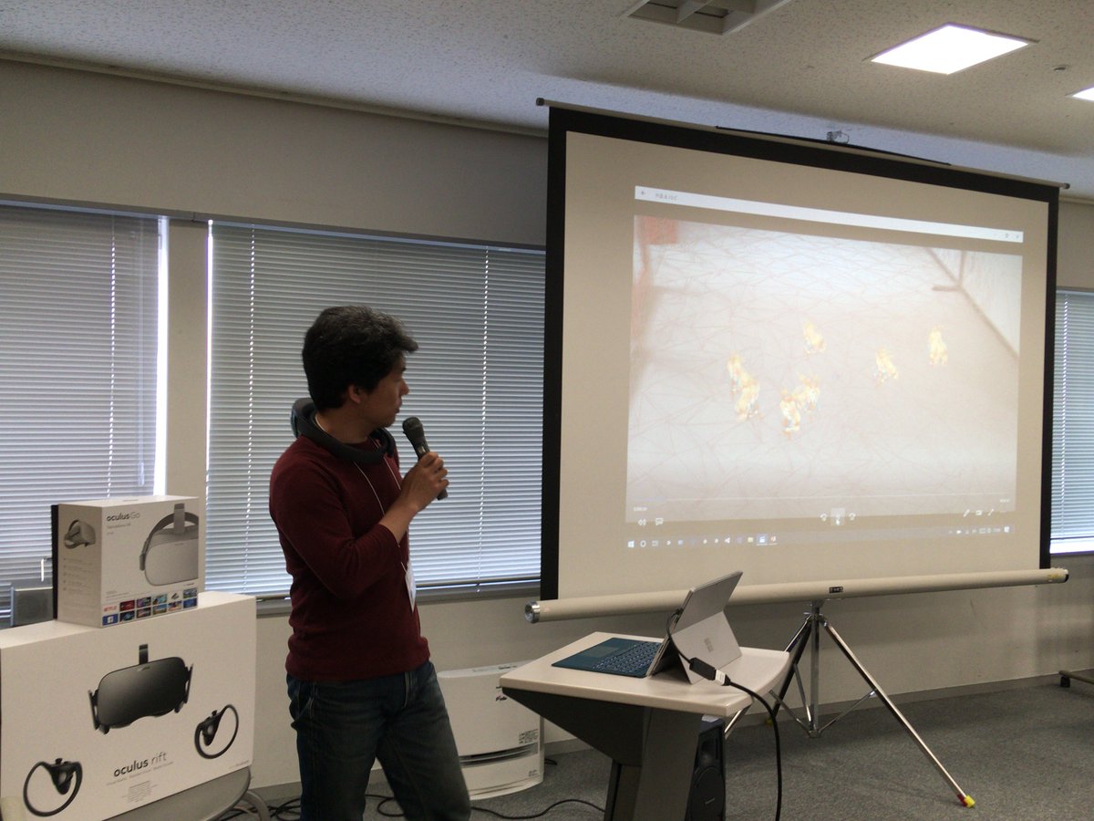 osakadrivendev's tweet photo. #xrjam 成果発表会！ TEAM #大阪駆動開発 staff #Microsoft #mvp Miyaura (@takabrz1) さん！ #mr #osaka #iMedio #HoloLensJP https://t.co/KMzyXAQjGm