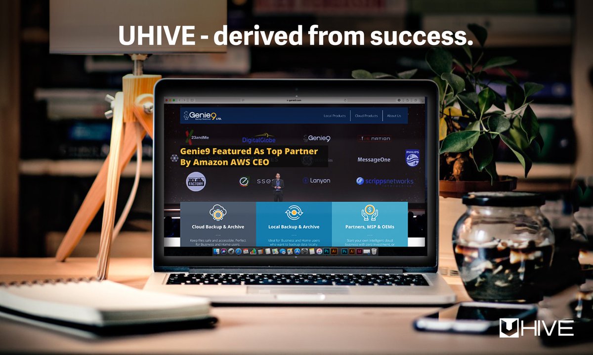 Uhivesocial's tweet photo. Genie9 is an award-winning backup and cloud software provider. 

Since 2001, the company has gone from strength to strength, developing a diverse family of products.

#UHIVE's managing partners took part in creating this awesome cloud software back when they weren't so popular. https://t.co/aKe9xmM7Xy