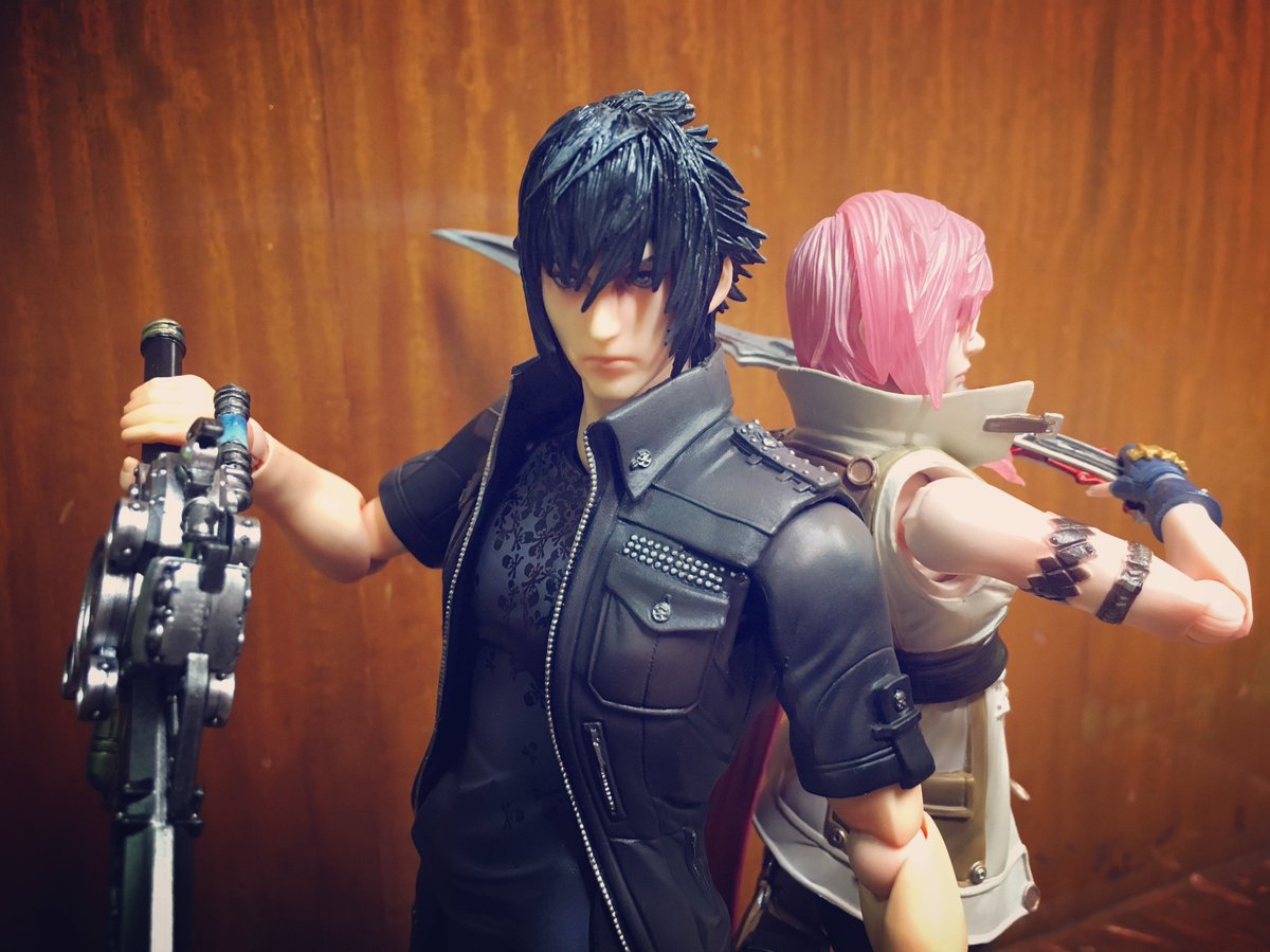 1dimensionmog's tweet photo. FFVerusXIII #Lightning #Noctis #PlayArtsKai #Lightis #FinalFantasyXIII #FinalFantasyXV #FinalFantasy https://t.co/QYoVzH89zu