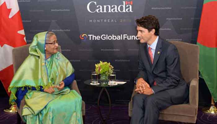 S_M_Jakir's tweet photo. Canadian Prime Minister Justin Trudeau has invited world leaders, including his Bangladesh counterpart Sheikh Hasina, to join a special session of the G7 Summit. .... https://t.co/LiLFaL37tr