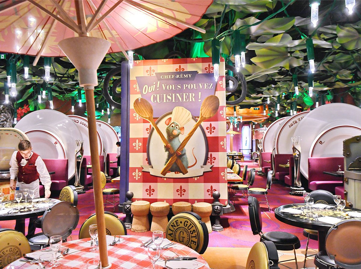 O Xrhsths Mezzomikiのディズニーブログ Sto Twitter パリ ウォルト ディズニー スタジオ パーク レミーの おいしいレストラン をテーマにしたビストロ シェ レミー T Co 6teyanspa2
