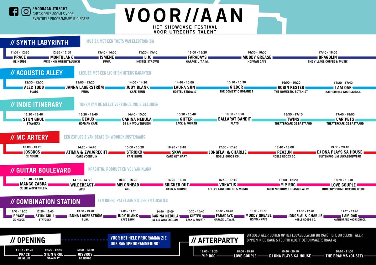 Vandaag optredens van Kunstbende Utrecht tijdens VOOR//AAN festival! #BRICKEDOUT #MauritsvanBrakel #EspenDee #Jowena&amp;Chiara #winnendefilms! <a href="/StayokayUtrecht/">Stayokay Utrecht Centrum</a> @Kunstbende @uckutrecht