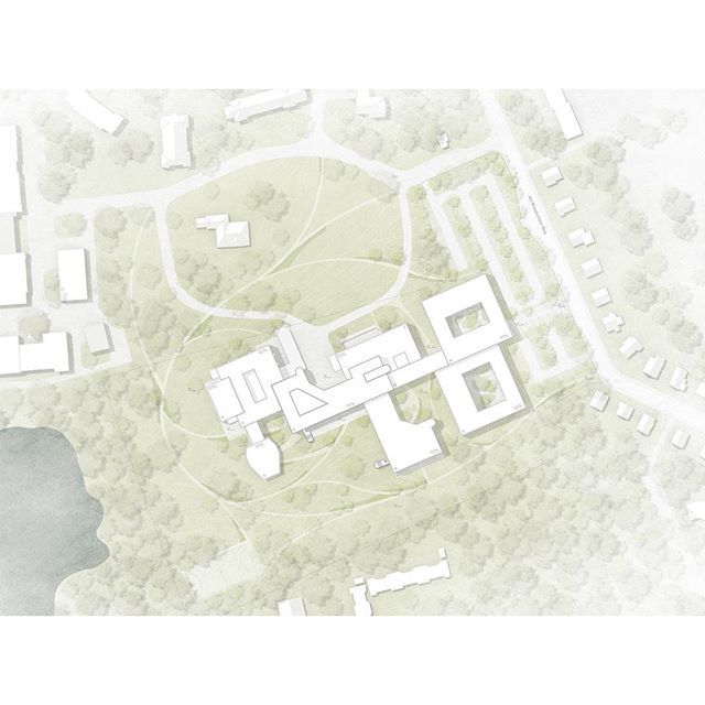Herr &amp; Schnell Architekten
Erweiterungsbau der psychiatrischen Klinik Lüneburg - geladener Wettbewerb

Der Anbau im Westen schafft einen neuen Auftakt für die ankommenden Klinikpatienten.
Im Norden liegen die historischen Gebäude im Pavillonstil. herrschnell.com