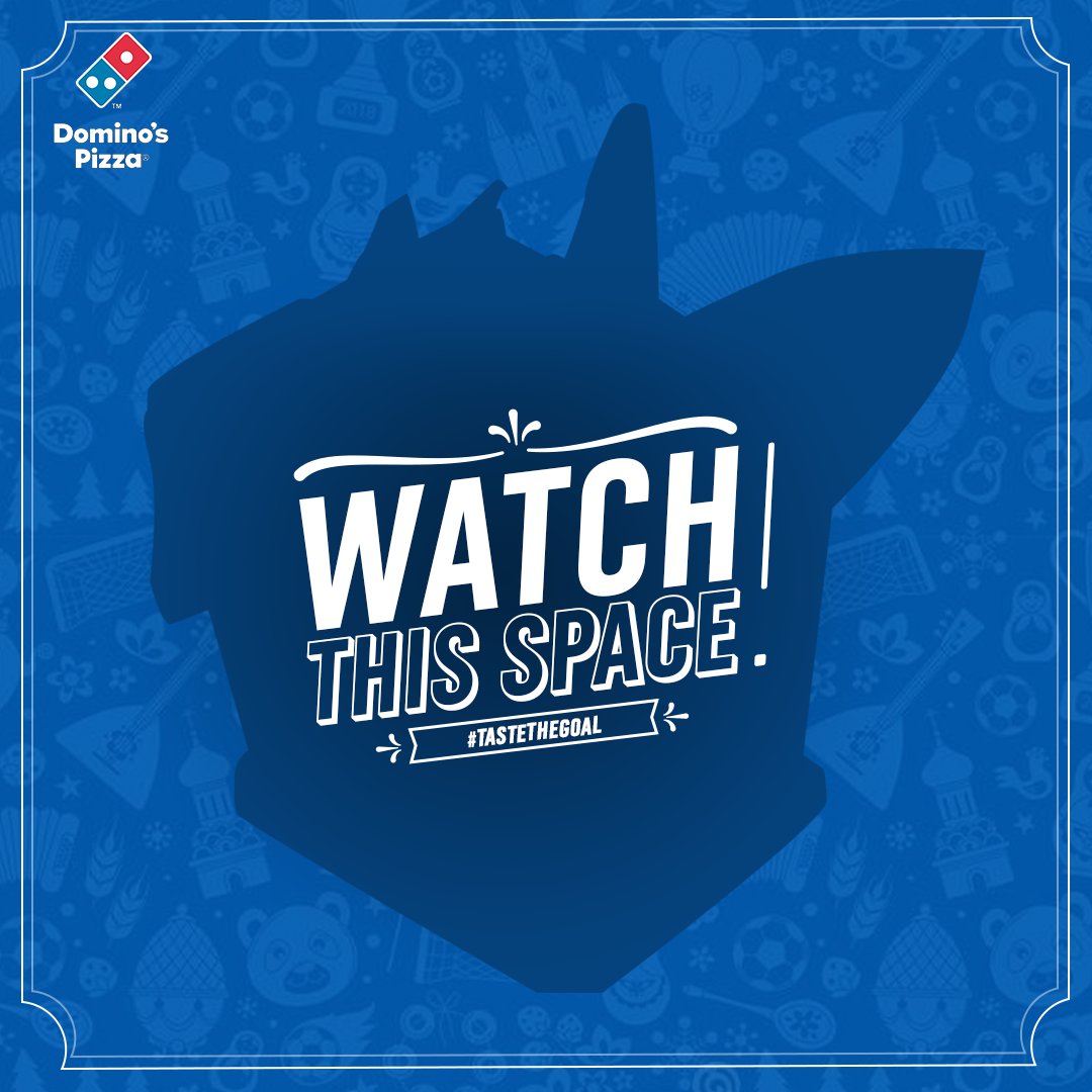 dominosng's tweet photo. It’s almost here! Something BIG is coming soon to a store near you. #TasteTheGoal  #FirstToTaste https://t.co/NdcNL0mYAT