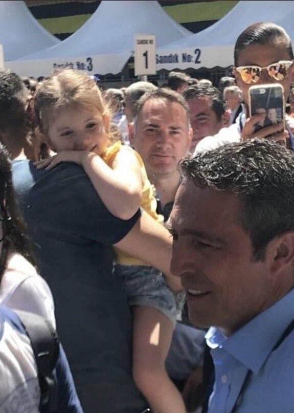 Tüm Fenerbahçe taraftarını temsil eden çocuk...