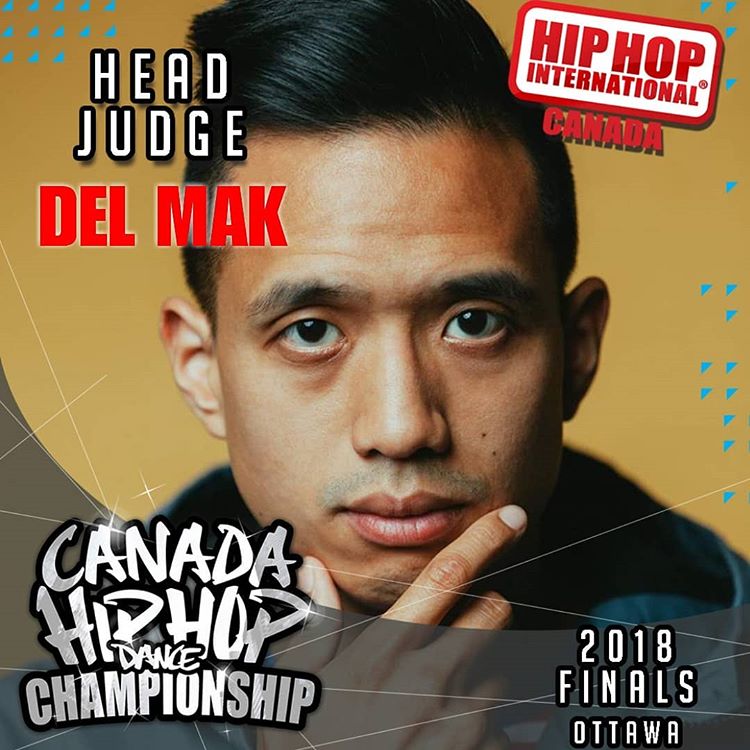 Del_Mak's tweet image. Beyond excited to be in Canada as Head Judge of the @OfficialHHI Canada Hip Hop Dance Championship Finals today! 🇨🇦❤️
#HipHopInternational #HHICanada #HHI2018 #Ottawa #Canada #Dance #Danse #GoForGold2018 #HipHopDance #StreetDance #DanceChampionship #DanceCompetition #Judge