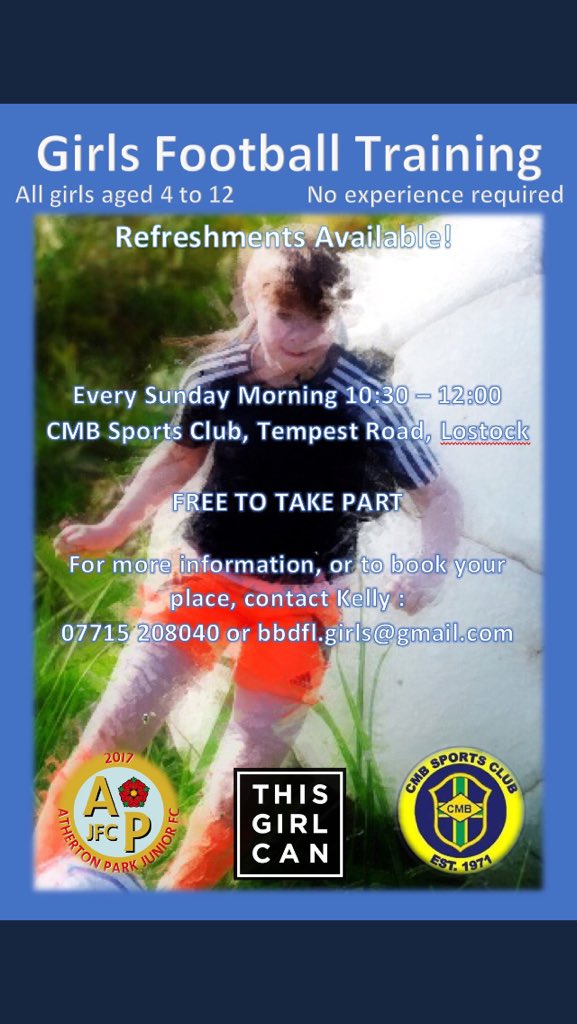 Fun wel-led little training sessions for girls this morning at <a href="/CMB_FC71/">CMB FC</a> <a href="/BLGirlsFootball/">Kelly</a>