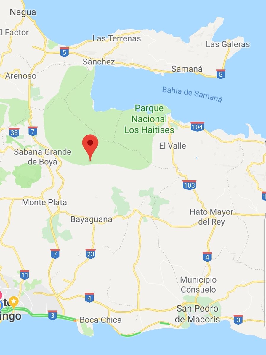 Osirisdleon's tweet photo. Temblor de tierra de magnitud 5.1 en el Batey Gonzalo, Sabana grande de Boyá. https://t.co/HUK0BTWIVa