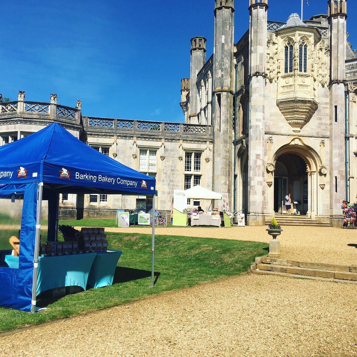 Loving today’s market venue, come on down to say hi and sample our healthy gourmet dog treats 😊 #highcliffecastle