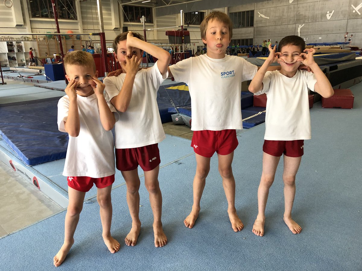 GymFlexclub's tweet photo. Gekke gezichten na een geslaagde voormiddag op het #weareTTJ testweekend in brugge! Goed gedaan jongens πππ #goGymFlex https://t.co/fazgvPkToe