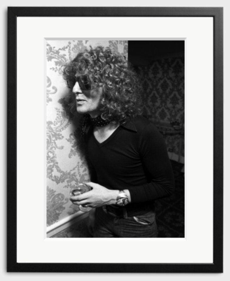 Happy Birthday to Ian Hunter of Mott The Hoople - photographed by Waring Abbott in 1974.  