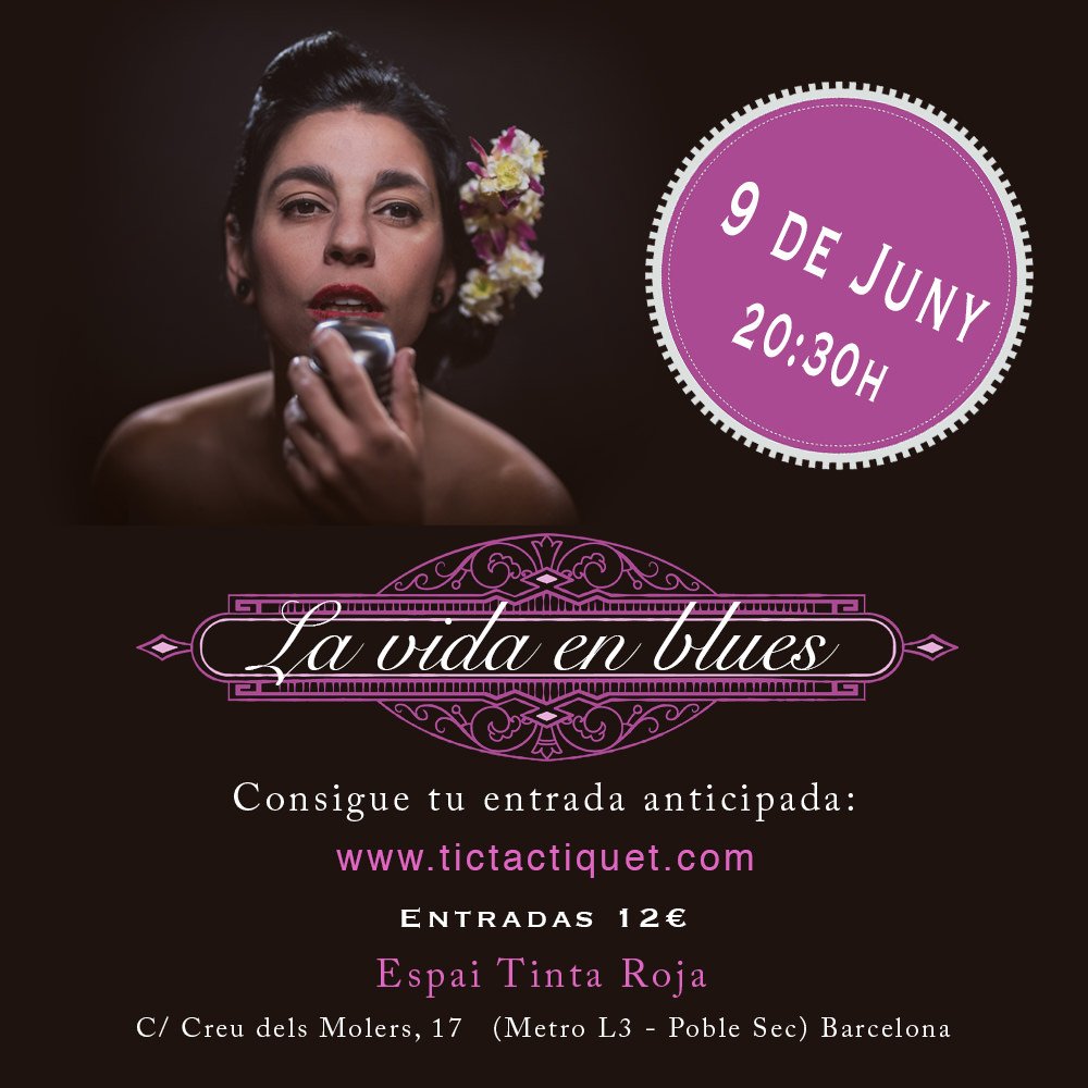 LaVidaEnBlues's tweet photo. Queda menos de una semana, quedan pocas entradas... https://t.co/O1NUQcnLIz #blues #bluesbcn #bluesbarcelona #bcnblues #teatrebcn #bcnteatre #teatrobcn #bcnteatro #findebcn #bcnfinde #musicabcn #bcnmusica #barcelonateatro #barcelonateatre #planbcn https://t.co/evESTeldbJ