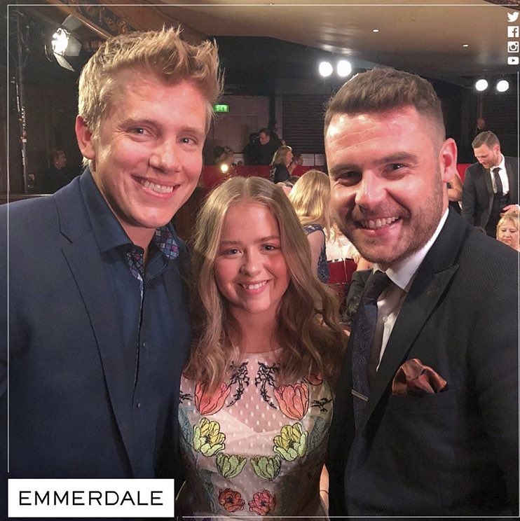 RyanHawleyClub's tweet image. 2016 vs 2018. Literally stood in the same places ❤️ #roblivion #emmerdale