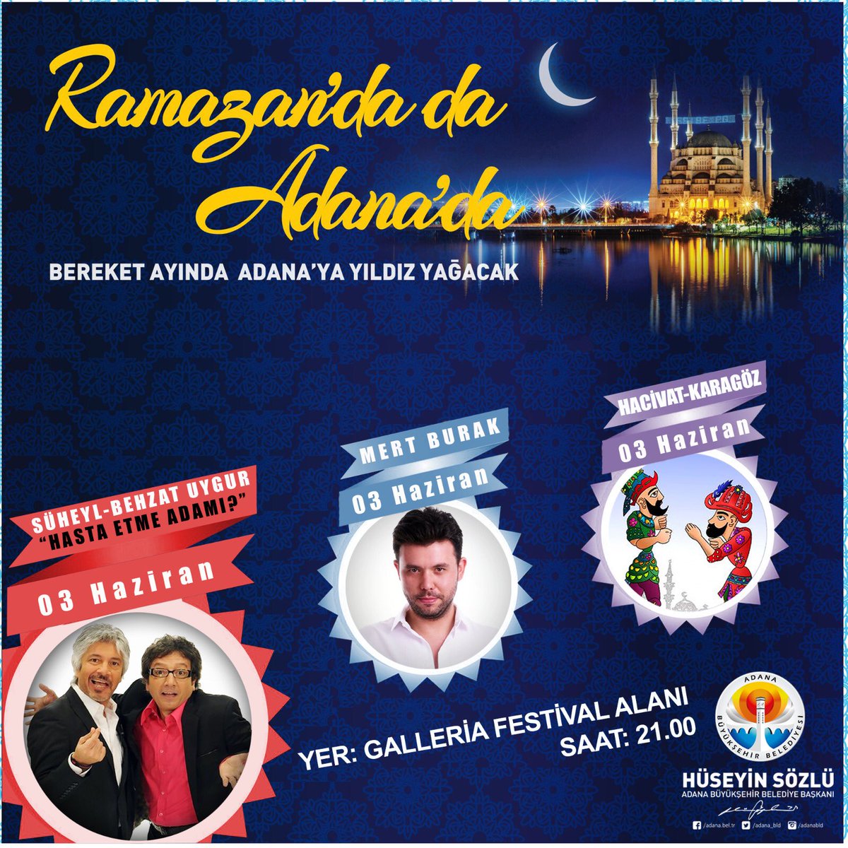 Bu akşam Adana... Hassta etme adamı oynuyoruz