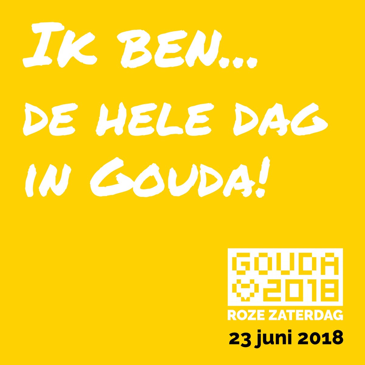 We zijn er 23 juni de hele dag! We hebben alle leuke dingen en het programma voor het hoofdpodium even voor je op een rijtje gezet! bit.ly/2HgeoxR Blijf op de hoogte via rozejaargouda.nl of like ons op Facebook! #rozezaterdag #gouda #23juni #RZ18