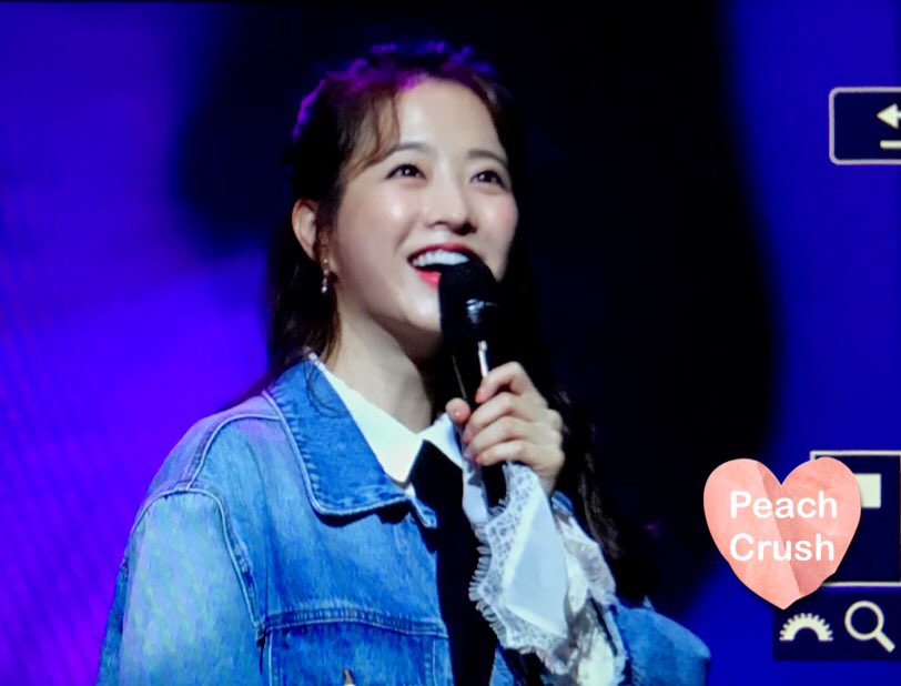 PEACHCRUSH212's tweet photo. 180603 #박보영 팬미팅🍑
같은 속도로 오래오래 같이 걸어갑시다 좋아해요 💕 https://t.co/YrZGy7hmJQ