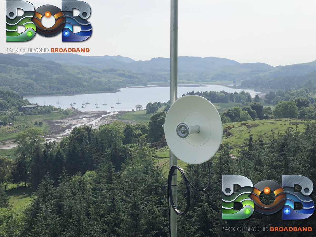 B0BBroadband's tweet photo. Test network build. Lots of hill climbs with 110ah batteries, bags of post mix, jerry cans of water, poles and these @GoMimosa #C5c &amp; @rfelements #ultradish #needaquadbike #Argyll #Oban #BackofBeyondbroadband #ruralbroadband #Mull #LochFeochan https://t.co/nFyQ3fdxcc