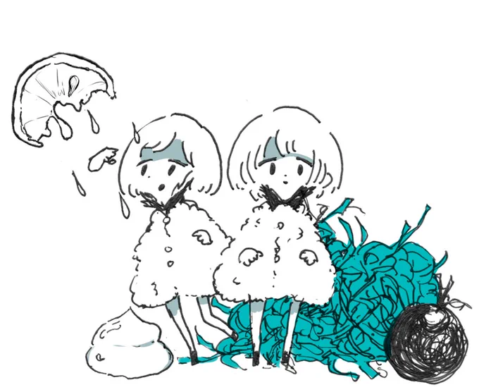 アジフライとメイキャップ 