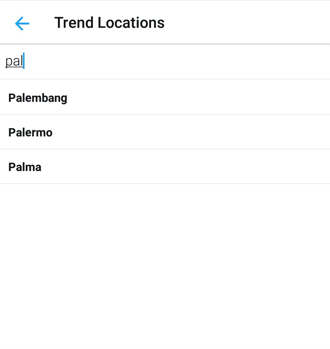 Esotericmaybe's tweet image. Apparently @Twitter doesn't recognize  @Palestine_UN as a country! Trending locations don't have it as an option. I hope it's just a glitch in the system.