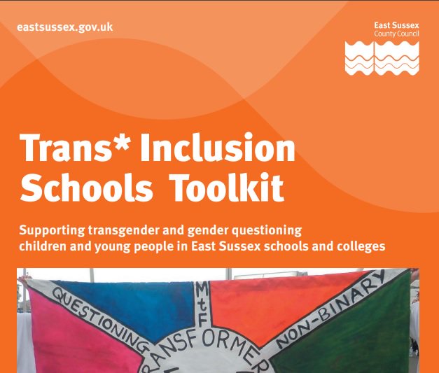 This guide which is currently in East Sussex Schools, supported by the local government, is available on the Mermaids Website. Here you go:  https://www.mermaidsuk.org.uk/assets/media/East%20Sussex%20schools%20transgender%20toolkit.pdf