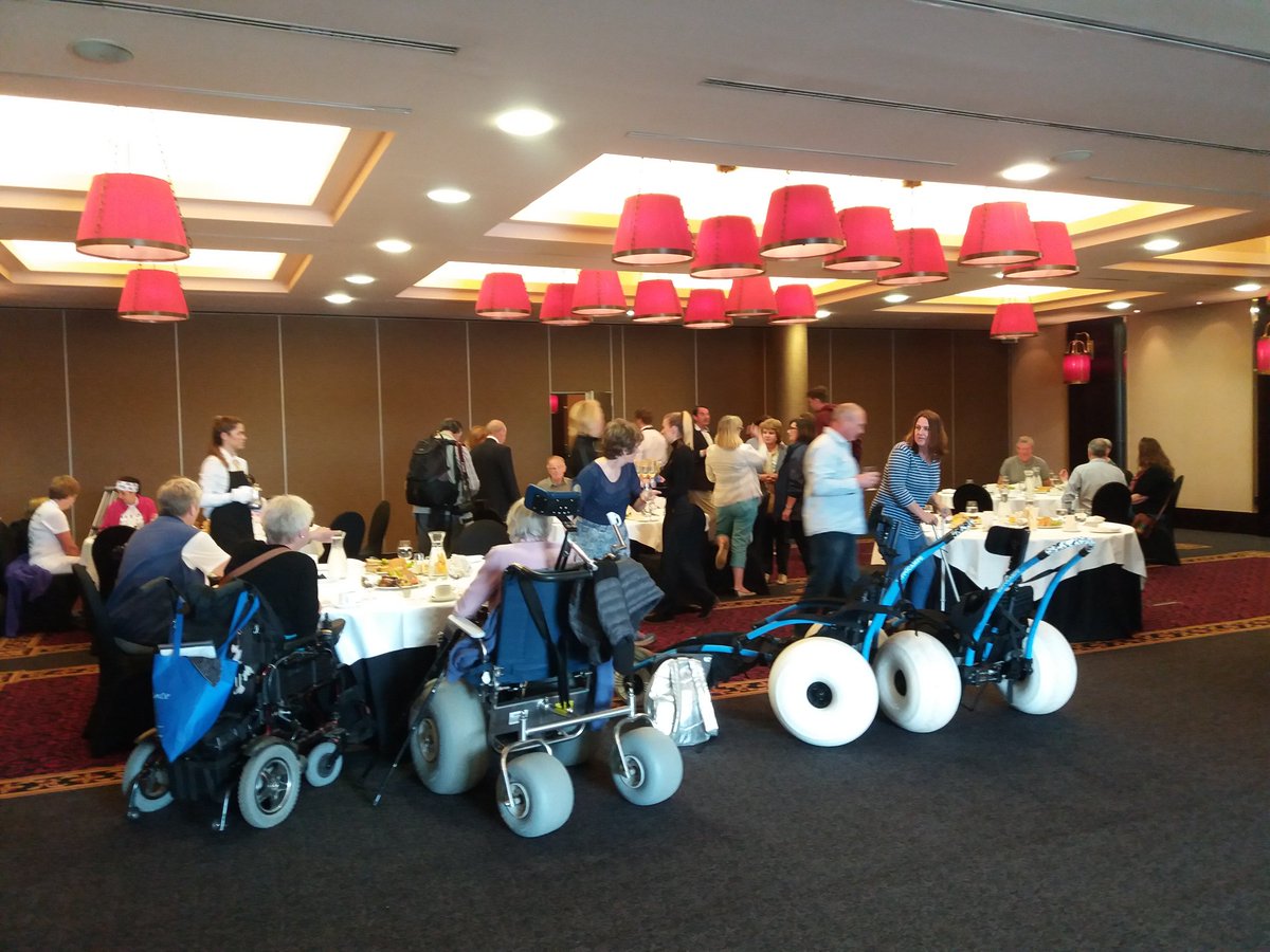 More pics from today's launch of St Andrews beach wheelchairs. <a href="/tourismstandrew/">Tourism St Andrews</a> <a href="/hamishcharity/">Hamish Foundation</a>