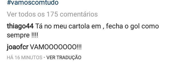 O @thiagorodrigues é gente como a gente e escalou o melhor goleiro do Brasil no Cartola #paz