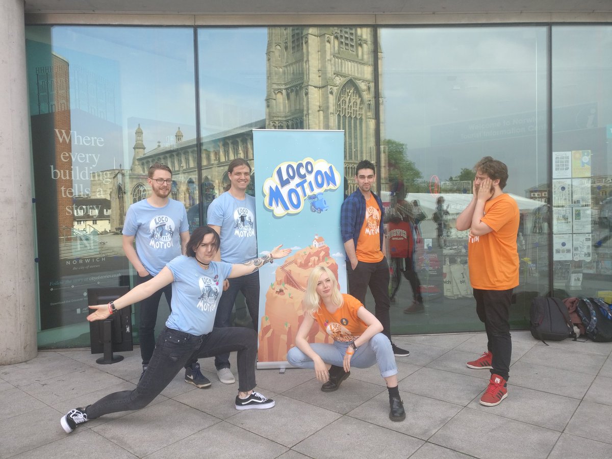 LocomotionGame's tweet photo. That's a wrap for @NorwichGFest! We've had so much fun showing Locomotion, hopefully we'll see you all next year! https://t.co/DLqUsDIVFG