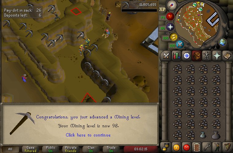 AJTHURTS's tweet photo. Only one lvl to go ๐ค#ironmanbtw #runepick https://t.co/U0rVvTS4SH