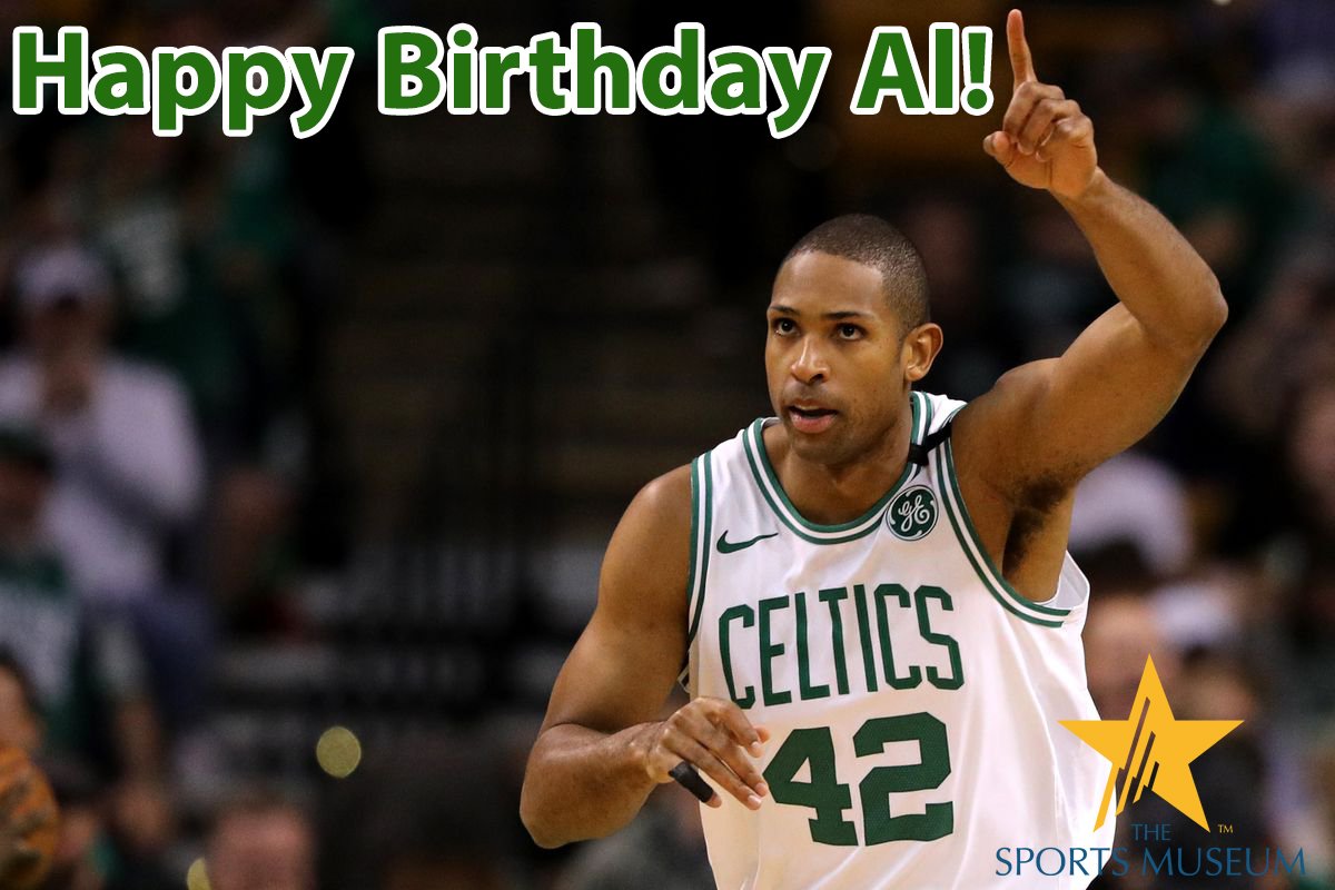Happy birthday to center/power forward Al Horford! 
