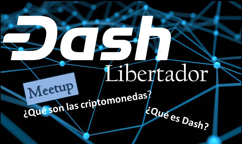 Si te interesa el universo de las criptos, te invitamos a asistir a nuestro ciclo de reuniones sobre Dash Dinero Digital.Estas reuniones se desarrollan en alianza con <a href="/emprendobitco/">Emprendimiento BitCo</a> eBitCo,y @dashcaracas <a href="/Dash_Venezuela/">Dash Venezuela</a>
Cupos limitados!Email:dashlibertador@gmail.com