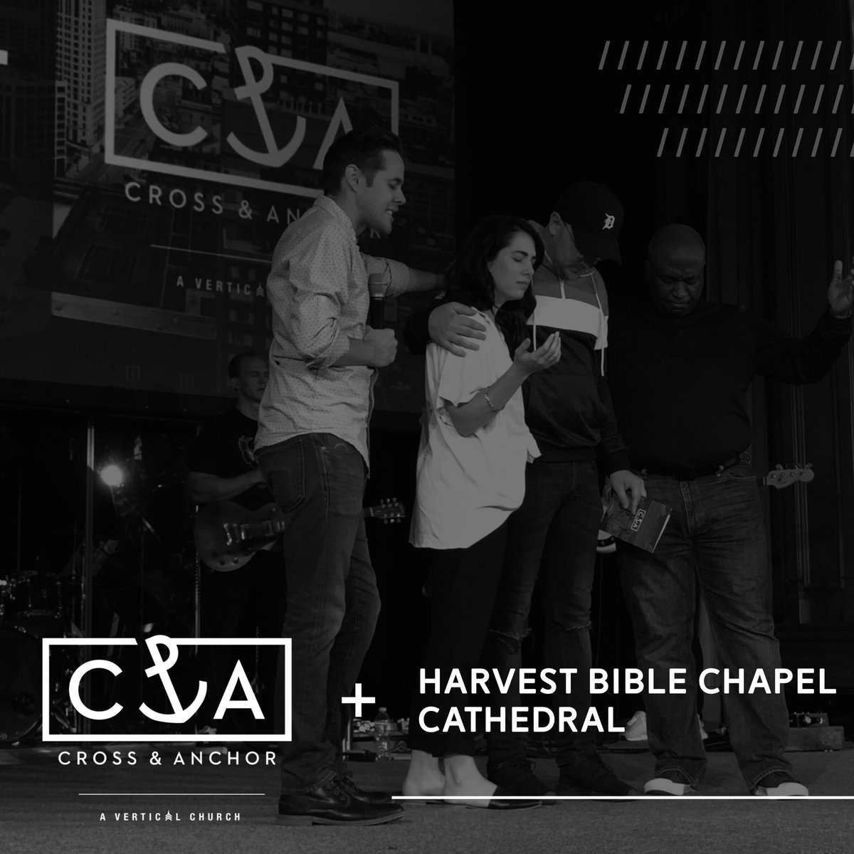 crossand_anchor's tweet photo. We were so encouraged to be prayed over by @hbccathedral today. We’re pumped to be planting a Vertical Church with their support and partnership. 
#friends #family #churchplanting #detroit https://t.co/FJZ2uQRswO