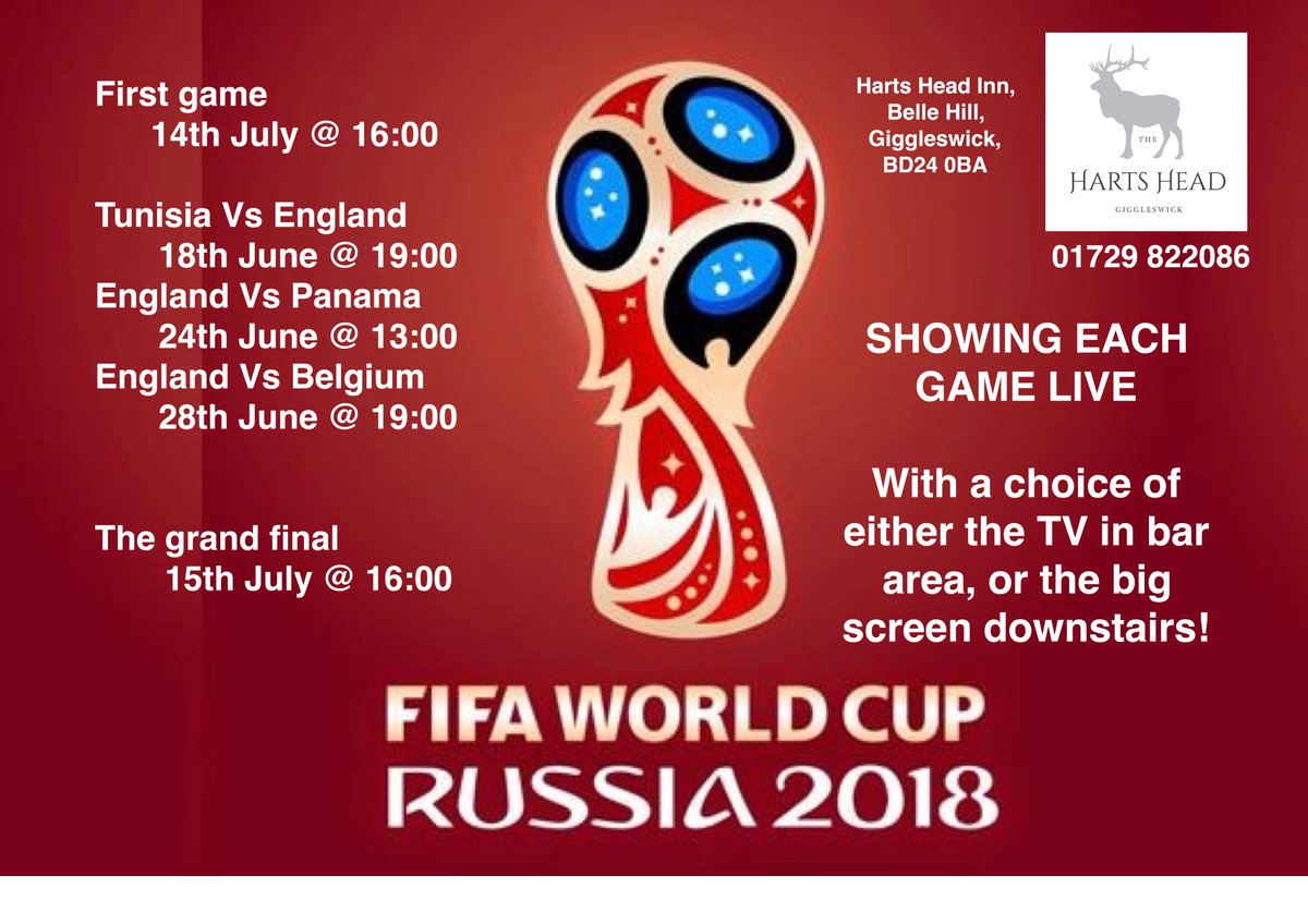 ⚽ WORLD CUP ⚽
Exciting news for the impending football World Cup in a couple of weeks. 
With a projector being set up downstairs for you to enjoy viewing games.