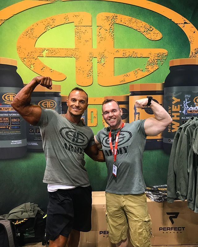 advancedgenetic's tweet photo. Not one arm day missed! @flexflores_ifbbpro visits @chrisjohnson_ifbbpro at the @advancedgenetics booth fresh off the @toprosupershow stage. 💪🏼💪🏼💪🏼
#agarmy #classicphysique #physique #bodybuilding #toprosupershow #flex #ifbb https://t.co/jBMEBFuvY8 https://t.co/Q13Ir9fGv2