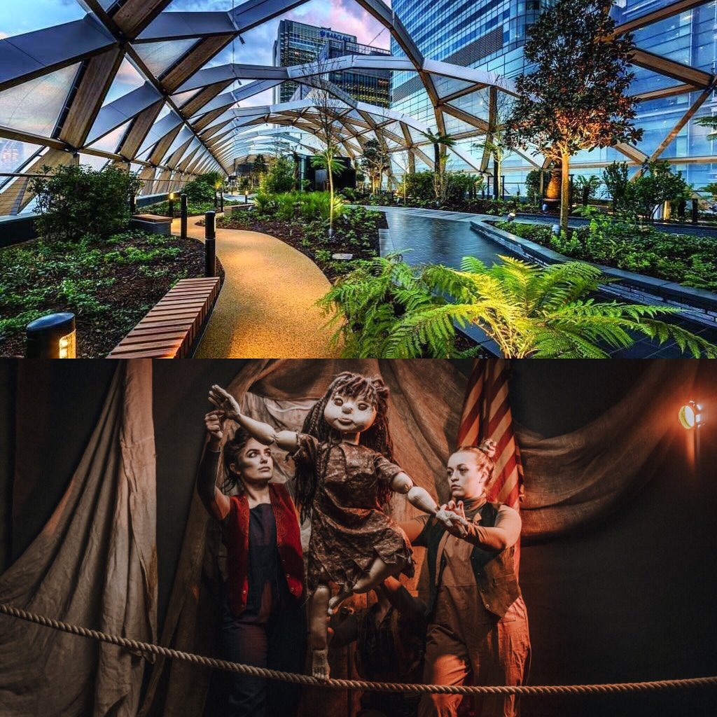 moththeatreco's tweet photo. We are excited to announce that we will be performing our award winning show, Wild Wilma, at the Crossrail Place Roof Garden, 8th September in Canary Wharf! Stay tuned for more details! #CrossrailPlace #RoofGarden #WildWilma #CanaryWharf #ThePerformanceSpace #Puppetry #FamilyShow https://t.co/DjT4X0v0AL