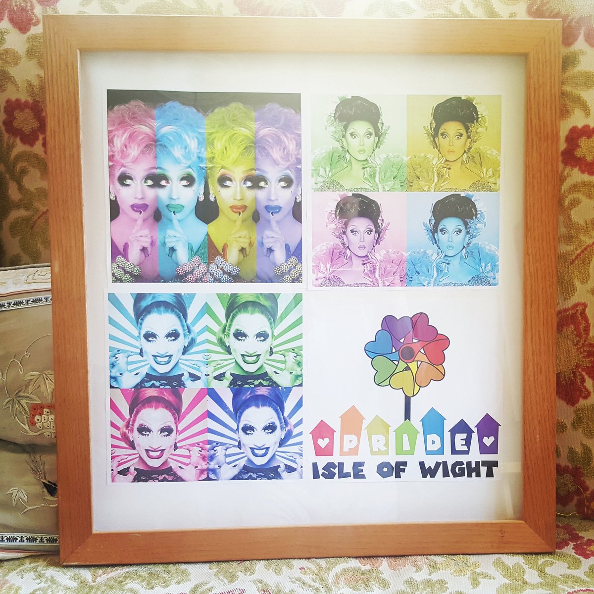 Digital artwork made for IWPride (UK Pride) arts festival 2018 by Jared Orlin #iwpride #ukpride #quayarts