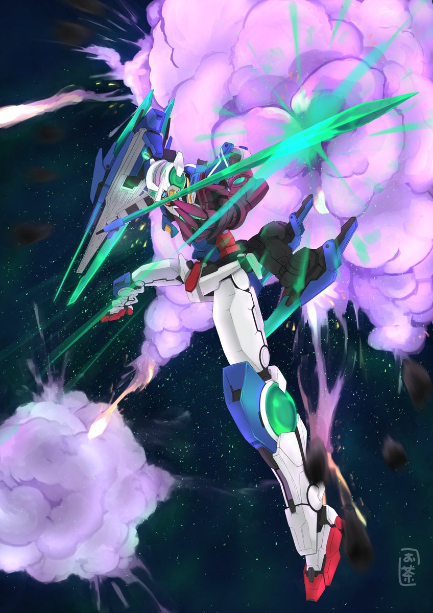 お茶 En Twitter エクシアリペア もといグラハムガンダム描けたー わーい ガンダム00 グラハムガンダム