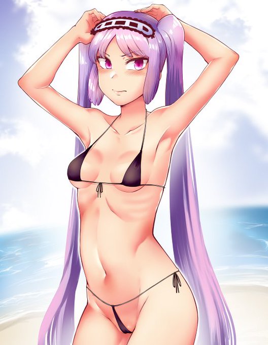 投稿しました。[R-18] エロ水着エウリュアレ | 酉寅 #pixiv https://t.co/cCdpgKiKa3 