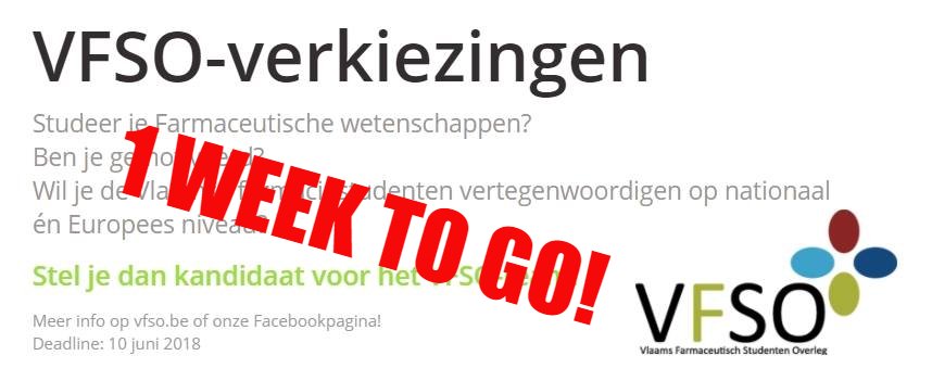 VFSO_official's tweet photo. Je hebt nog 1 WEEK de tijd om je kandidaat te stellen voor het volgende VFSO-team! Twijfel niet en stuur je CV samen met een korte motivatiebrief door op onze website https://t.co/xQp1YRb5sQ. https://t.co/mcgHGSs7D1