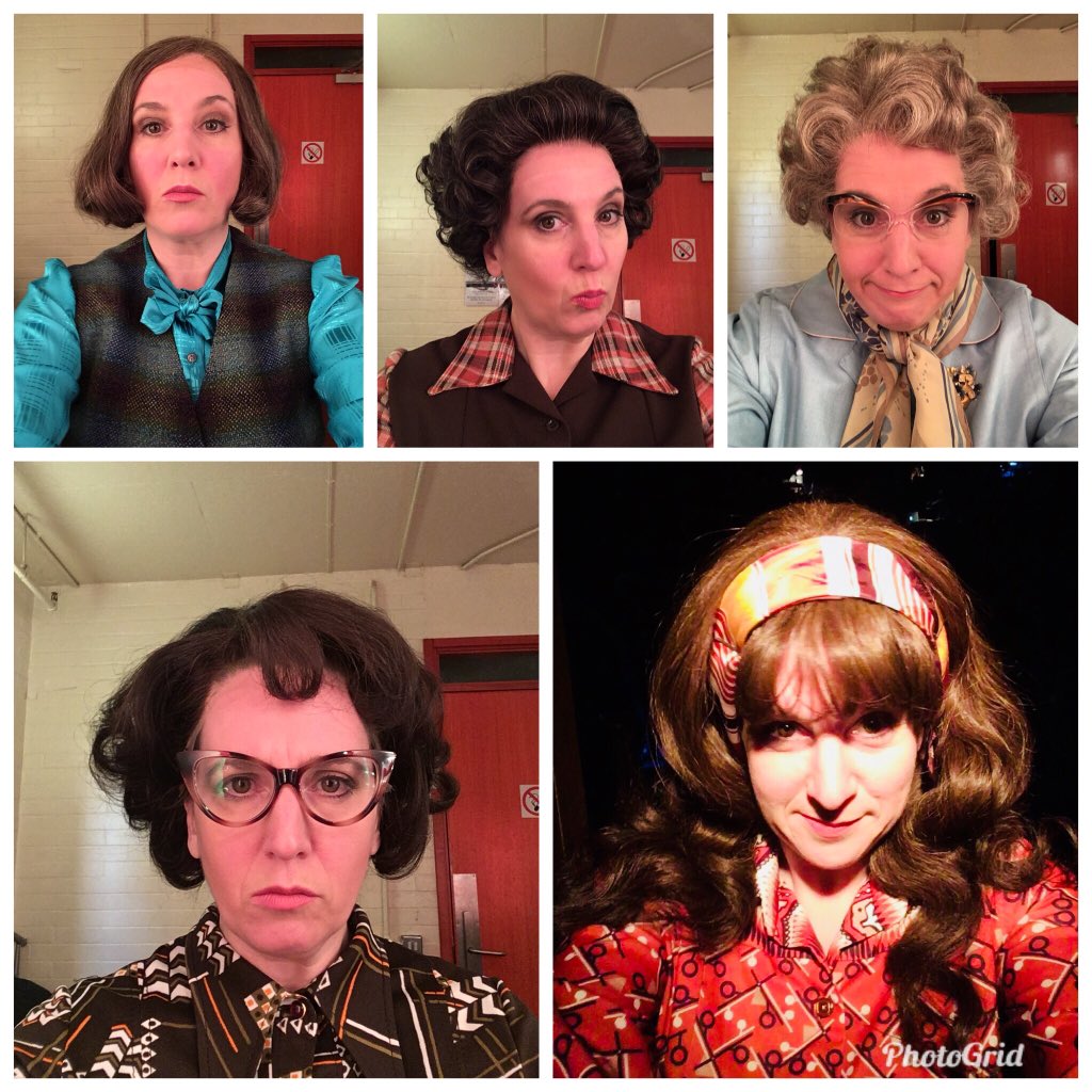 Farewell Peggy, Millie , Joyce , Audrey and Helene . What a blast <a href="/thishouseplay/">ThisHousePlay</a> <a href="/HeadlongTheatre/">Headlong</a> .Thankyou <a href="/mrJamesGraham/">James Graham</a> <a href="/JonathanOBoyle/">Jonathan O'Boyle</a> <a href="/JerHerrin/">Jeremy Herrin</a>  et al . I had a ball x